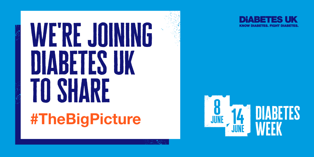 This is Diabetes Week.  Why not join with <a href="/DiabetesUK/">Diabetes UK</a> to help paint #TheBigPicture of life with diabetes?