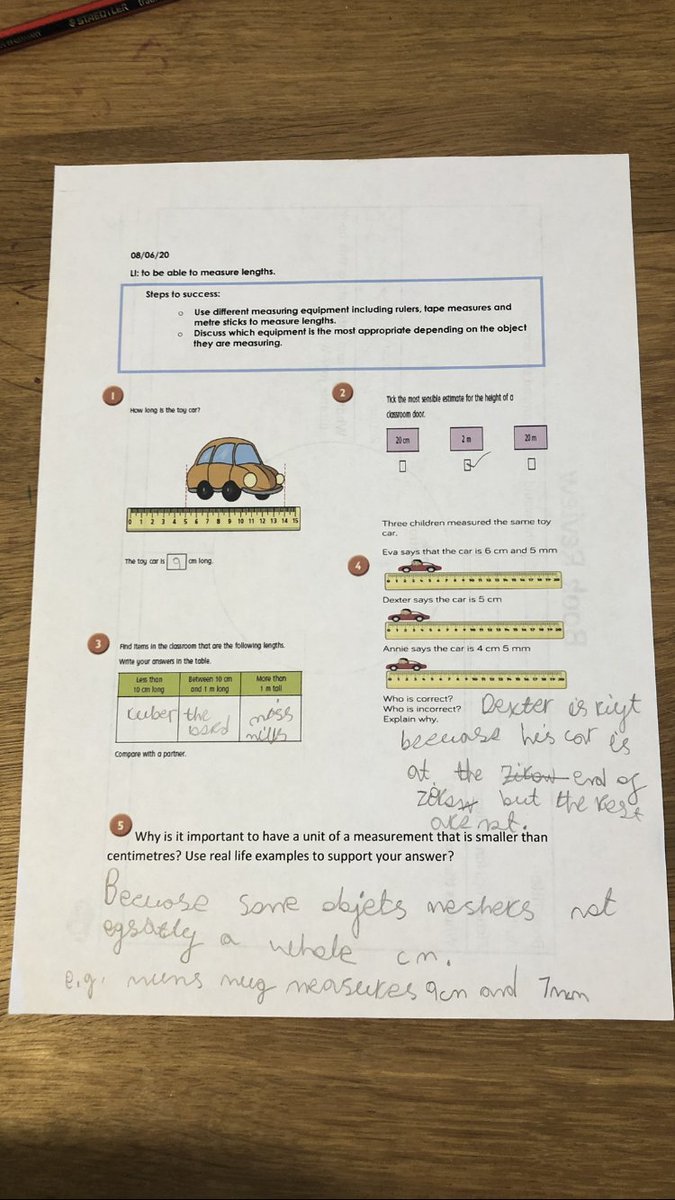 Sophia’s learning for today, plus working in progress for a multiplication flower display you suggested us 😊 p.s. mummy helped with the colouring 😀 @GBSMrsMills