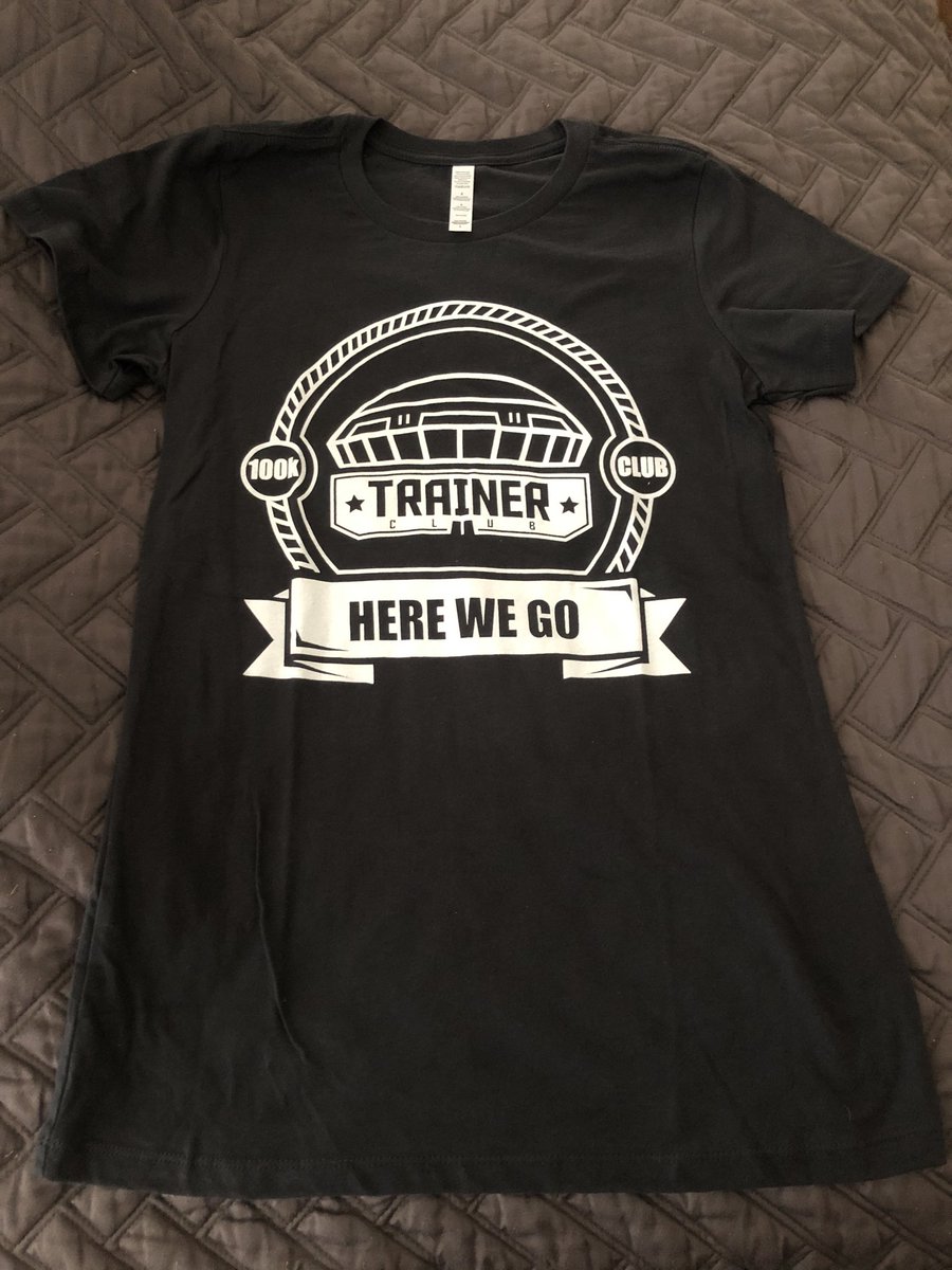 G2G_Med1a's tweet photo. Just got my @thetrainerclubb 100k Club shirt!! Thank you so much and here’s to the next 100k!! #PokemonGO #GoBillyGo #HereWeGo https://t.co/oOMn7LVa5W