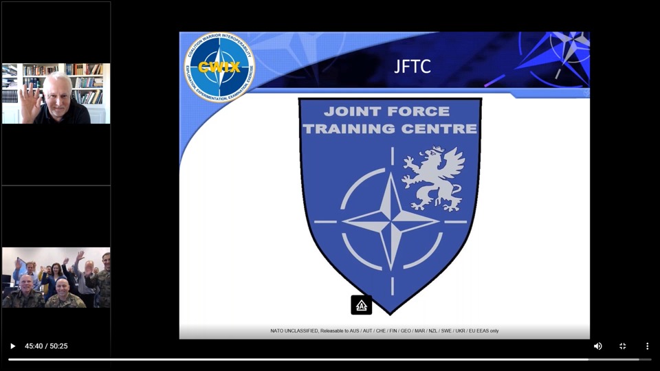 NATO_ACT's tweet photo. #CWIX 2020 started today. An Opening Ceremony Webinar connected 265+ participants across 10 different time zones, from San Diego, USA, to Ankara, Turkey: over 60 different test sites spread across 22 nations to test and improve interoperability!
More here: https://t.co/aop4Iotsz9 https://t.co/VVXFGqxHjn