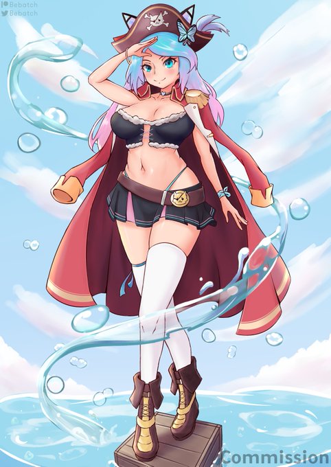 Commission for @Turechthion of the lovely @_Silvervale_
I had a ton of fun with this ~ Please enjoy. 
#Commission
#SilvervaleFanart 