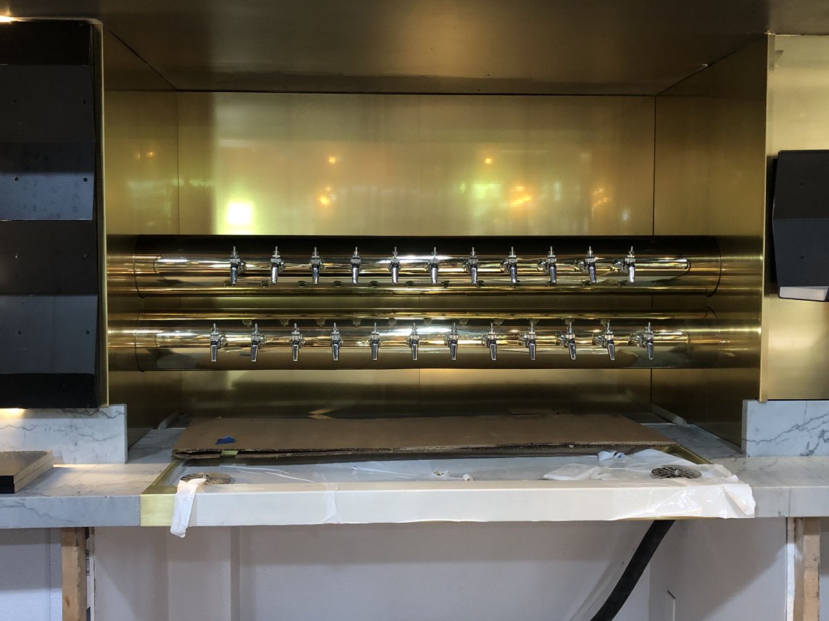 Perlick's tweet photo. It's time for some #installinspiration. @Perlick Taps for Days!! 🍻🍻 Check out this impressive install in Sunny San Diego. 👀☀️
📸: Integra Marketing
#perlickcommercial #beveragedispensing #gatheraroundaperlick #gathersafely #beer #beersystems https://t.co/bVwl4r6yR5
