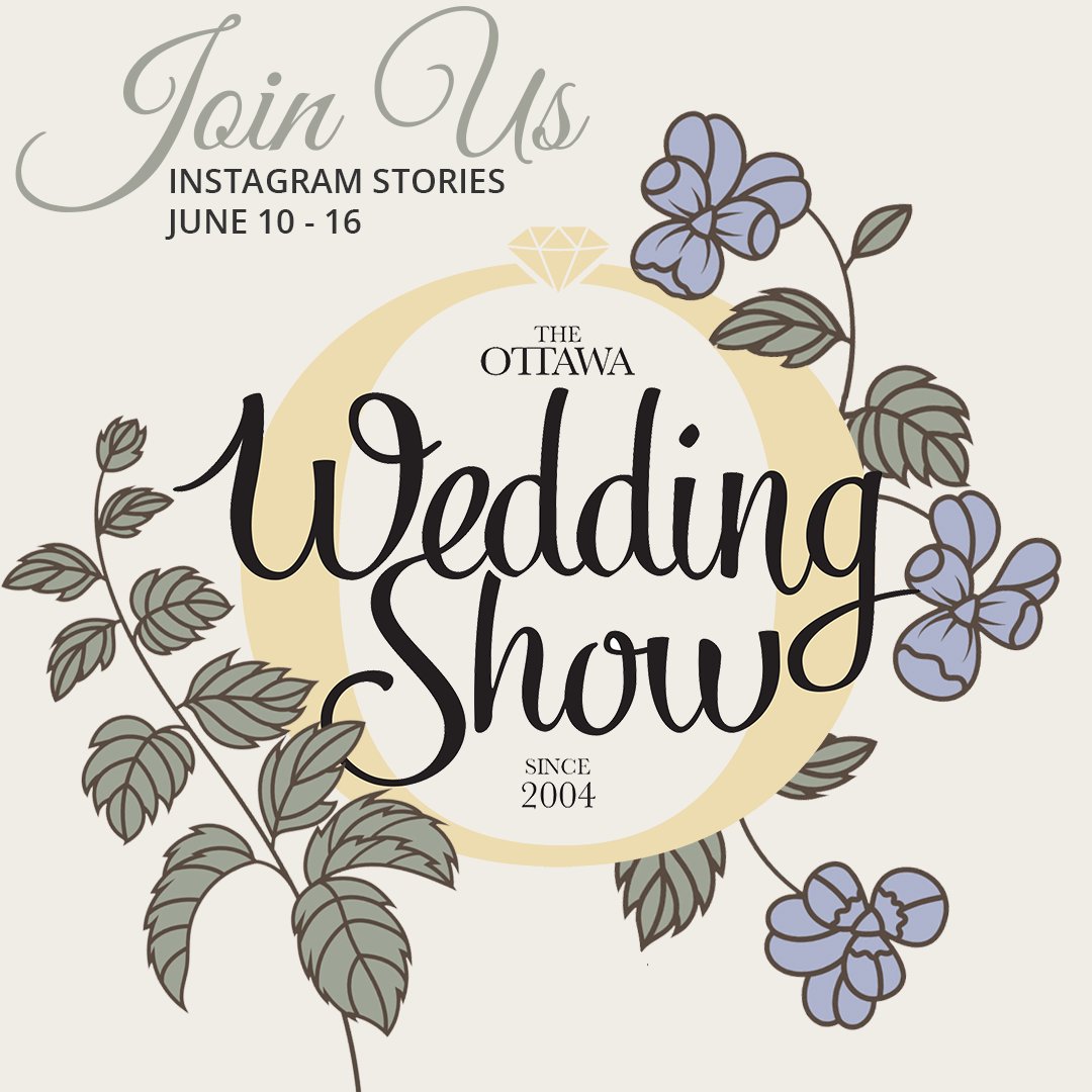 Join us on Instagram @ottawaweddingshow June 10-16 as we support the Ottawa wedding community with The Ottawa Wedding Show's first-ever Instagram Stories Takeover! 🥂  #OttawaWedding #Ottawa