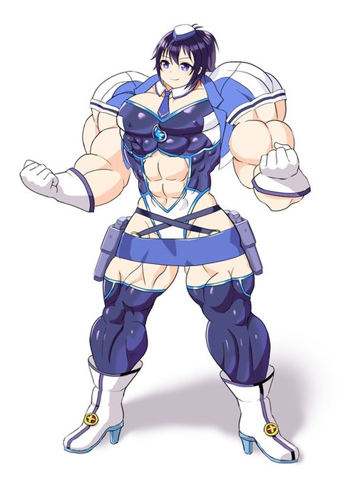 [R-18] 千里筋肉娘化 #筋肉娘化 #ふたなり https://t.co/wHSD1Oi4Dv 