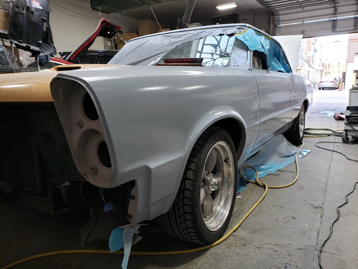 motormouthradio's tweet photo. When the jams have color, we know we're getting closer to seeing paint on the #Project65GTO Then the nerves can really start to frazzle! https://t.co/74xMLHDX46