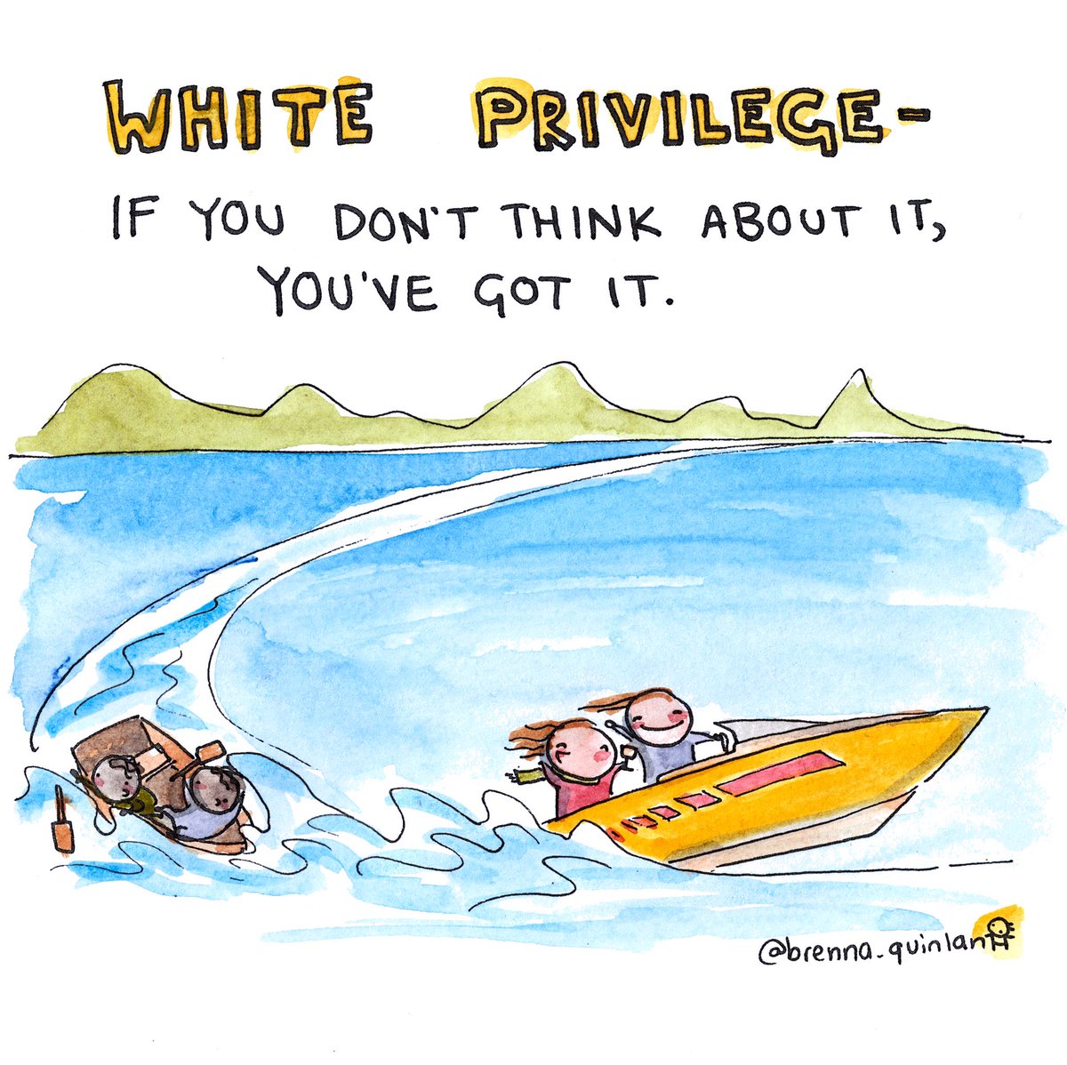 People without white privilege have had to paddle harder over the waters of life.
I'm reading Me and White Supremacy by Layla F Saad.
If you haven't read it yet, now is the time.
#blm #auspol #checkyourprivilege #EndRacism