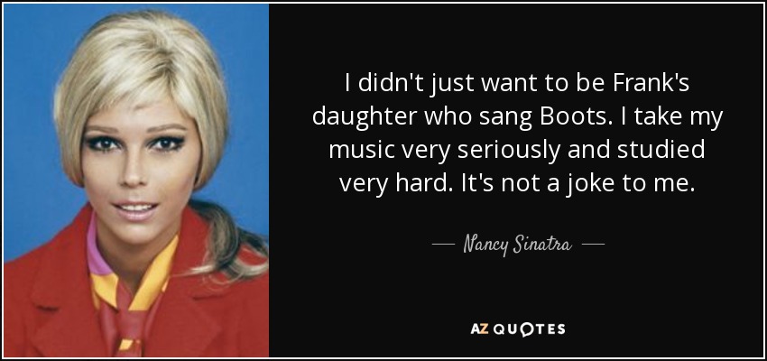 Happy 80th Birthday to Nancy Sinatra, who was born on this day in 1940 in Jersey City, New Jersey. 