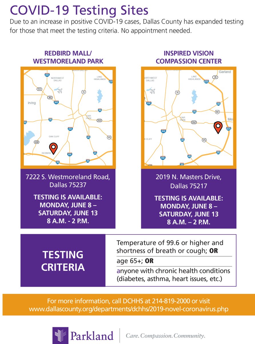 Parkland Health tweet media