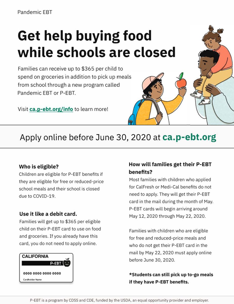 LSNCtweets's tweet photo. Get help buying food while schools are closed. #food, #calFresh #student #publicbenefits #legalaid #LSNC #LegalServices #NorthernCalifornia https://t.co/rq4nDIN7j7