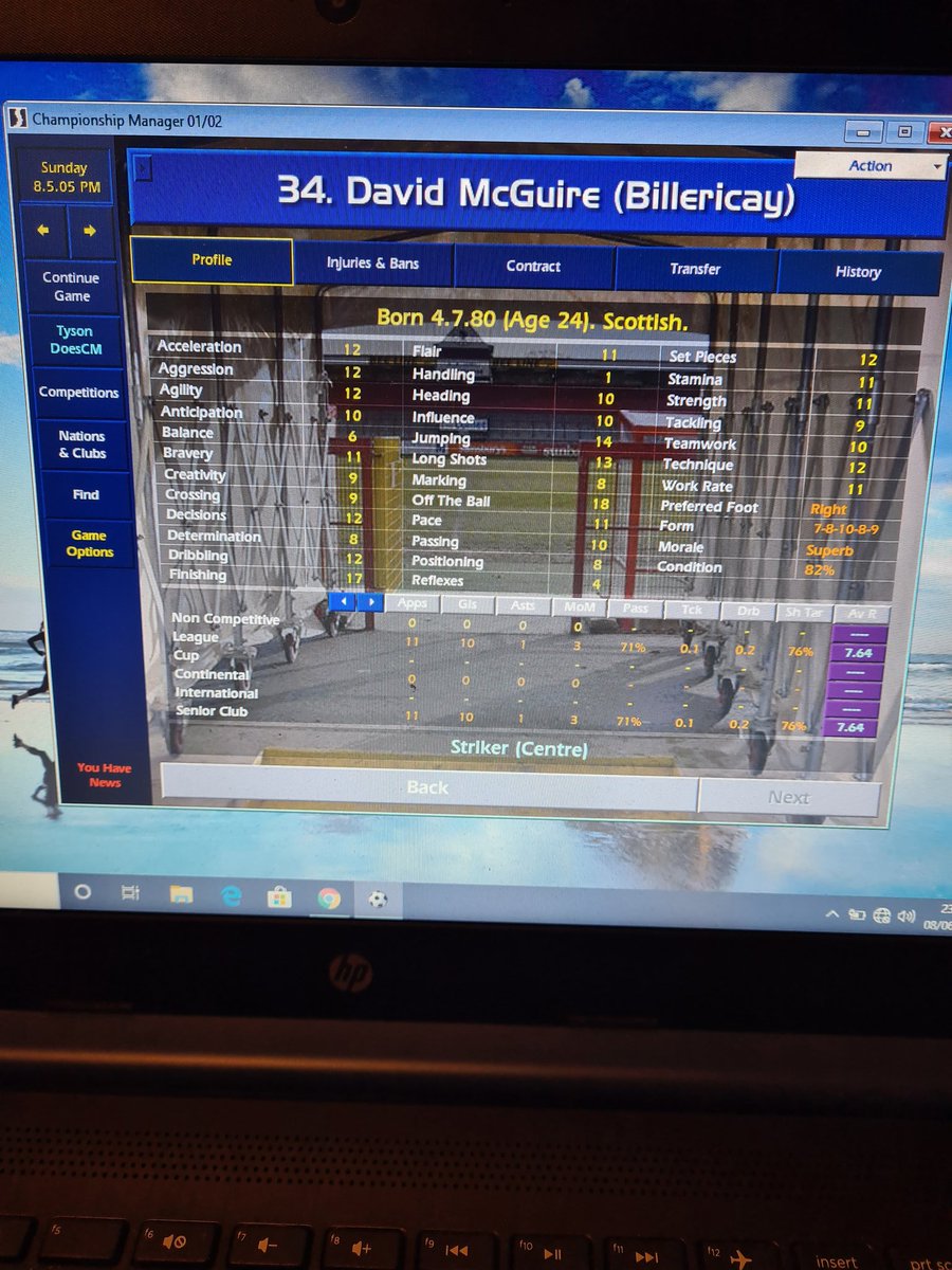 TysondoesCM's tweet photo. So after three years in the conference my #startwithnothing boys have conquered division three first time as champions. Losing three first teamers who wouldn't sign new contracts means improvements are needed from the scouts! McGuire purchased late to get me over the line. https://t.co/OYKeWst1dM