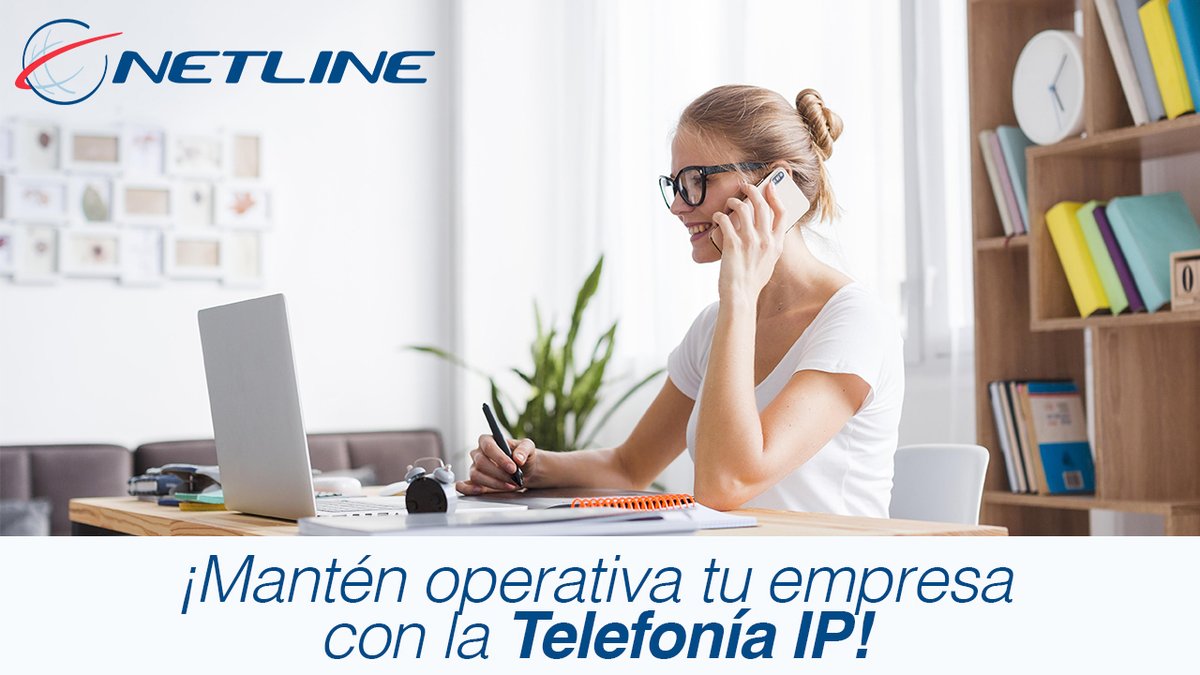 NetlineC's tweet photo. En Netline te ayudamos con #SolucionesSimples para que tu negocio siga funcionando estés donde estés.☎️🌎 https://t.co/Ijo2wGCxuO