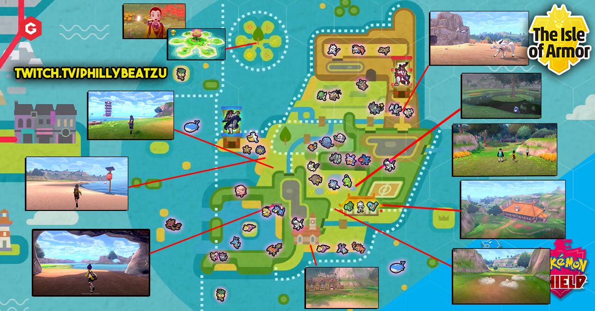 Pokemon Sword and Shield Map - Pokemon Sword and Shield - Pokemon