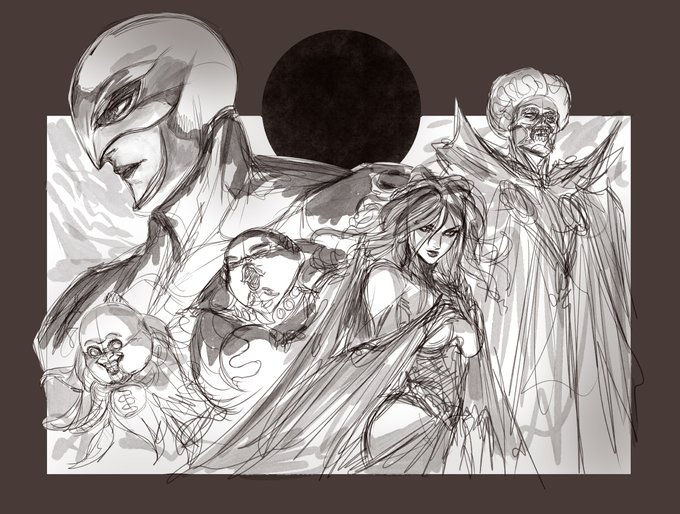 Berserk - God Hand - process 