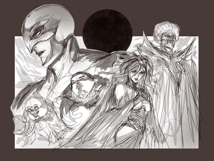 Berserk - God Hand - process 