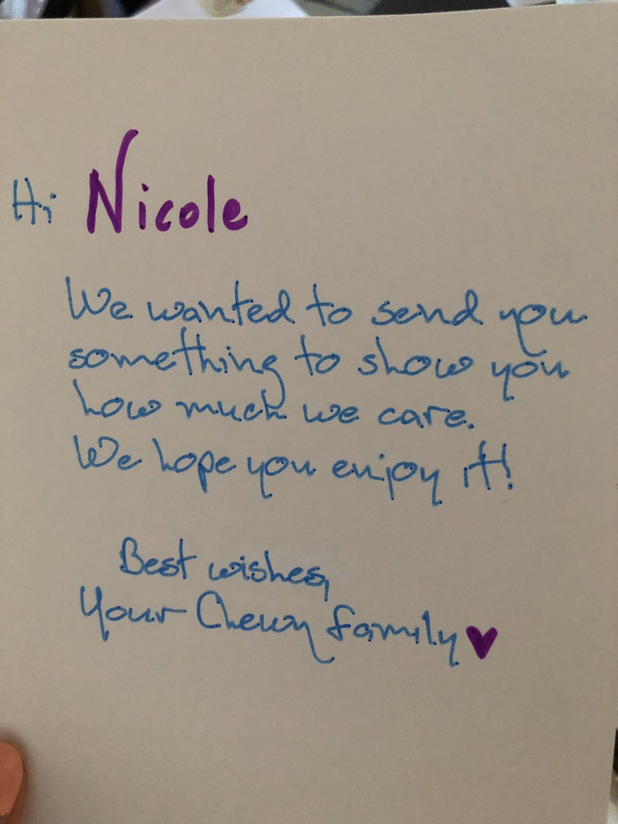 nicolengoon's tweet photo. .@Chewy, thank you for the cutest little painting! 🥺😭❤️ https://t.co/ZUVeXscH5K