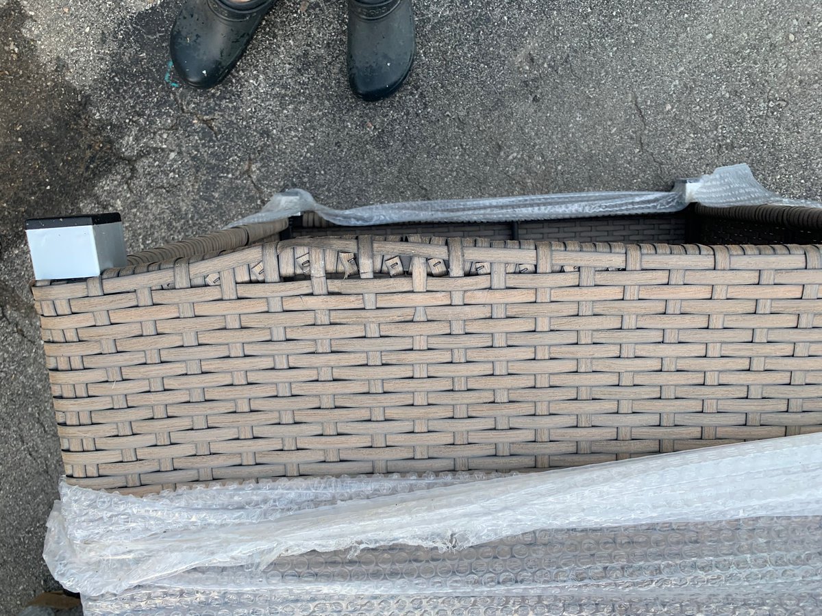 legendsdie33's tweet photo. @HomeDepotCanada Mother’s Day is ruined. My wife has been wanting an outdoor patio set for years and this is what we get .We called , we weren’t compensated or offered another set or a reduced price or anything, and this set is sold out as are most others.  Super disappointed. https://t.co/UqAfNxflfT