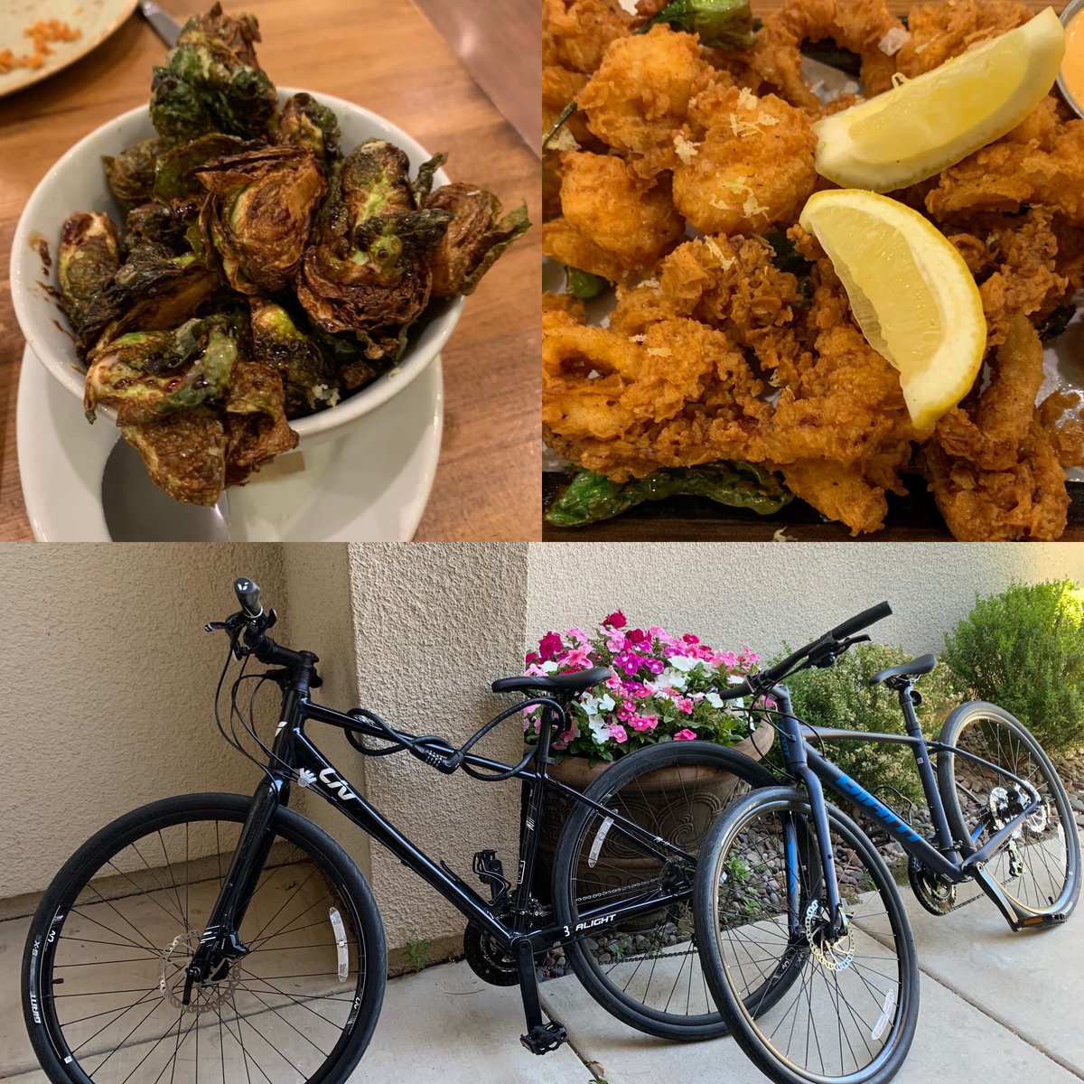 VictoriaDseaman's tweet photo. #probikers John and I did a 4 mile bike ride to @honeysalt in #lvccward2 for snacks. #supportlocalbusiness https://t.co/MlYA7fQkzn