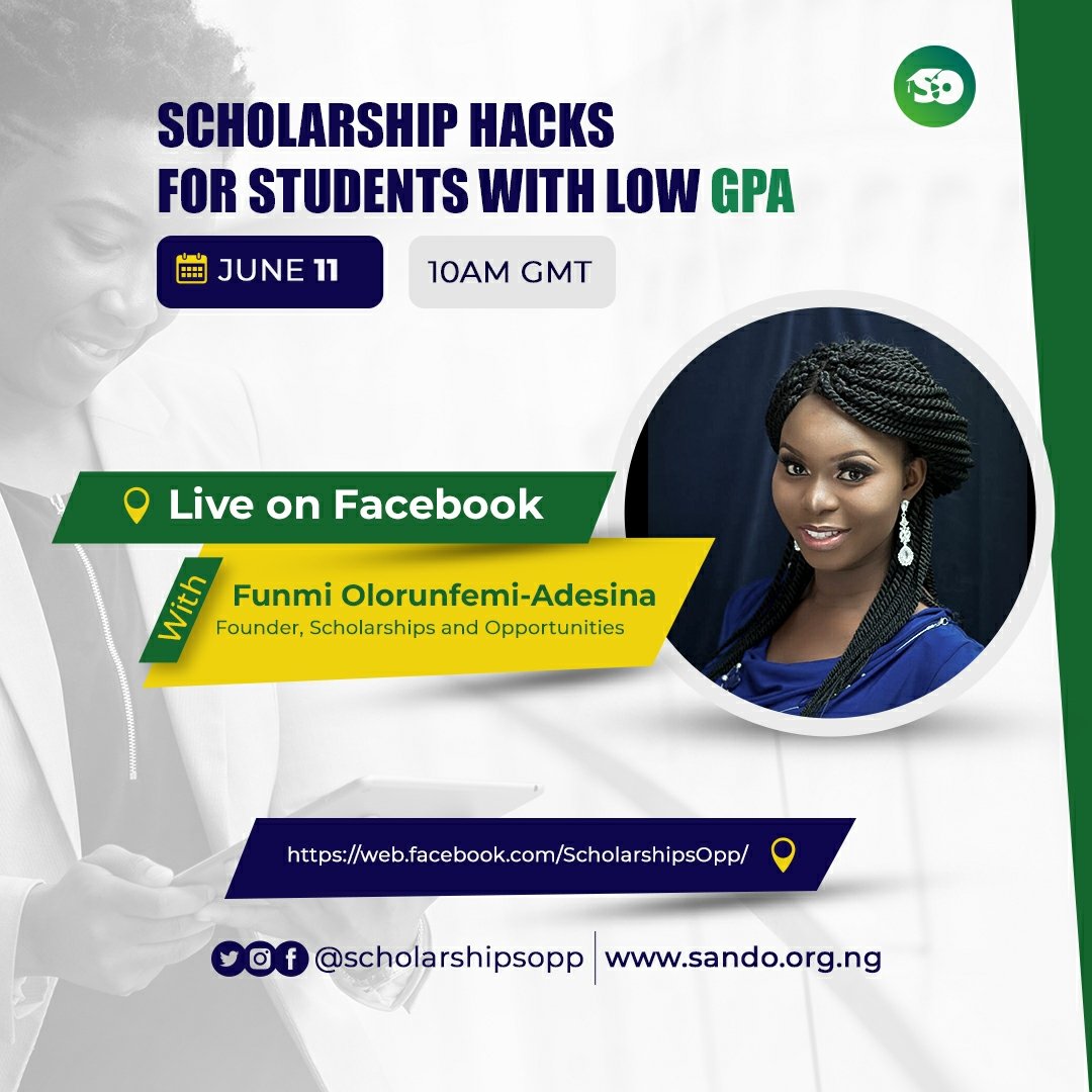 So you graduated with a low GPA and you think that it the end for you educationally? Well its not! Learn time tested scholarship hacks that no one ever told you!