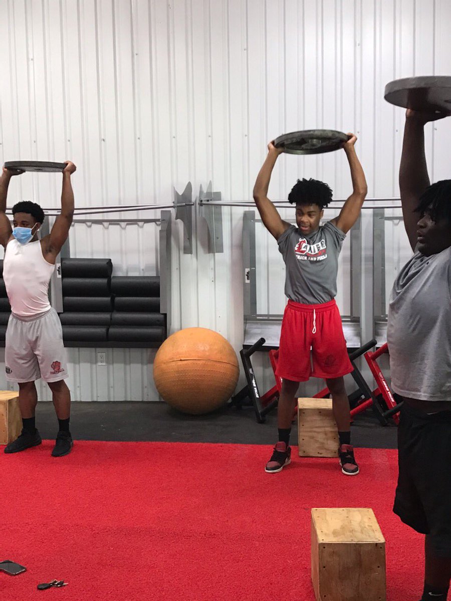 DogStrong1's tweet photo. Great first day back Bulldogs!  We appreciate how fast you are adapting &amp; embracing the new normal!  Tomorrow we are gonna get after it, let’s get it! https://t.co/9PDSiTUdVE