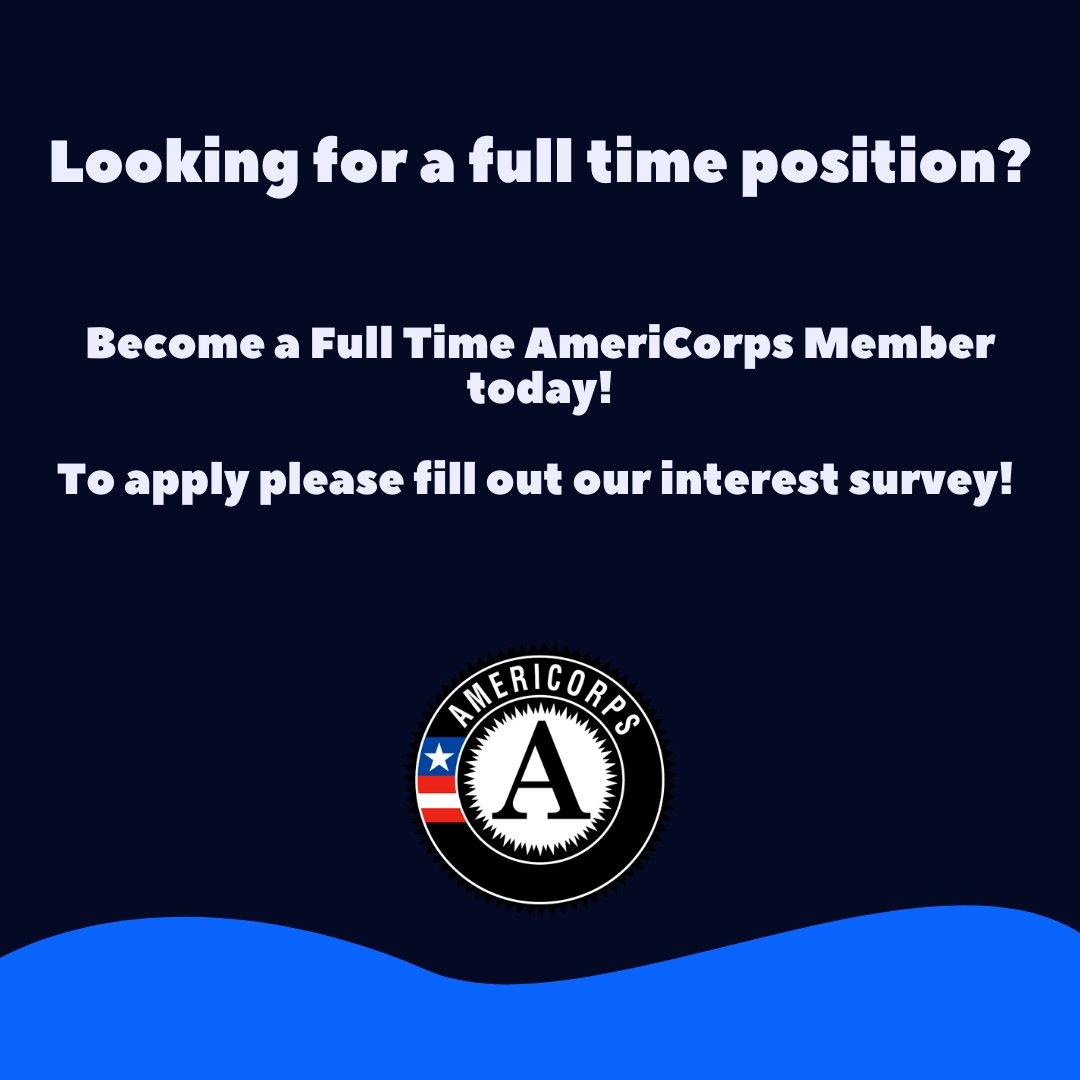 ORCompact's tweet image. Campus Compact is hiring! 

Become a Full Year AmeriCorps member today by filling out our interest survey below! 

docs.google.com/forms/d/e/1FAI…