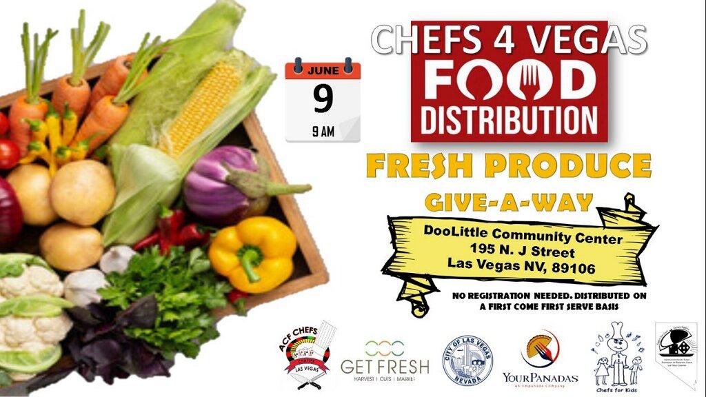 Fresh produce Give-A-Way tomorrow!  <a href="/ClarkCountySch/">CCSD</a>