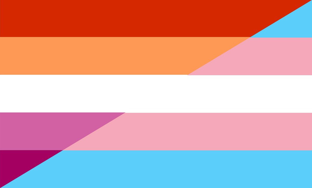 Pastel Lesbian Pride Flag.