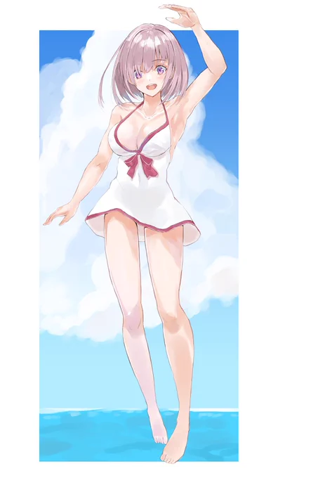水着マシュ
#FGO 