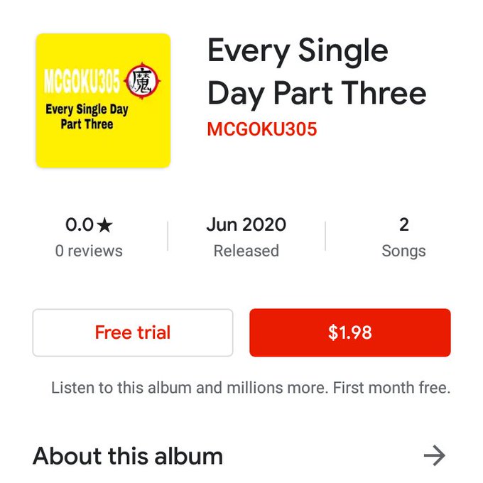 Every Body Go And Download/Stream My New Single Every Single Day Pt.3 From @amazonmusic @iTunes @GooglePlay<a href="/tag/blacklivesmatter"class="tags"><span>#blacklivesmatter</span></a><a href="/tag/amazon"class="tags"><span>#amazon</span></a><a href="/tag/musicmonday"class="tags"><span>#musicmonday</span></a><a href="/tag/alllivesmatters"class="tags"><span>#alllivesmatters</span></a>