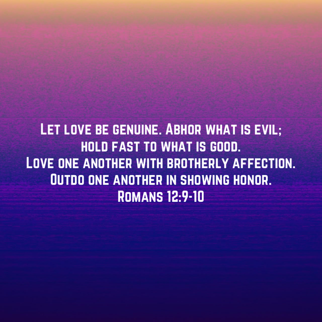 In Case You Missed It: Pastor Josh closed the message yesterday by reading Romans 12. This is a powerful chapter that brings change to our hearts and minds.

We encourage you to read Romans 12 each day this week and meditate on these timely words!
