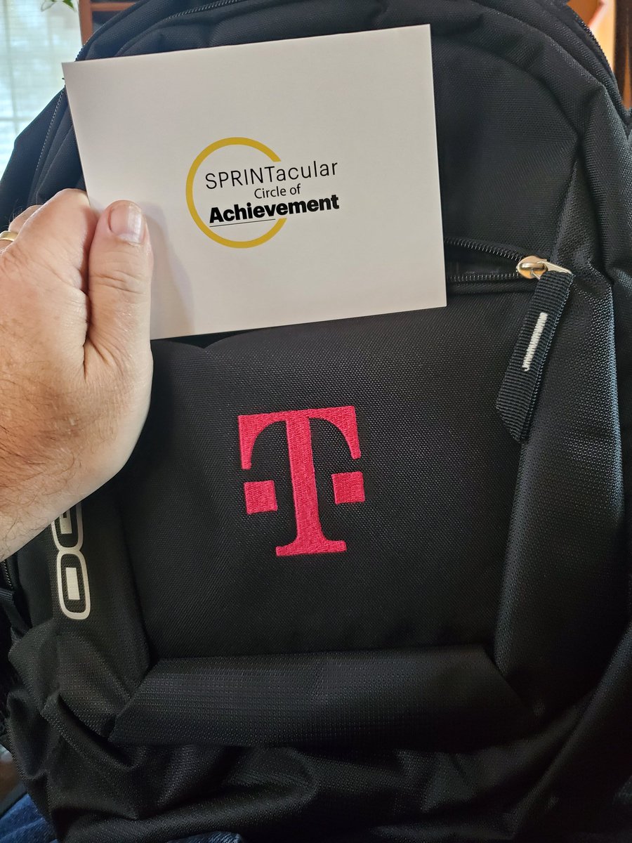 HermanAscher's tweet image. Thanks all for the Circle of Achievement nominations!  Got my cool new TMO backpack today.  Love yall!