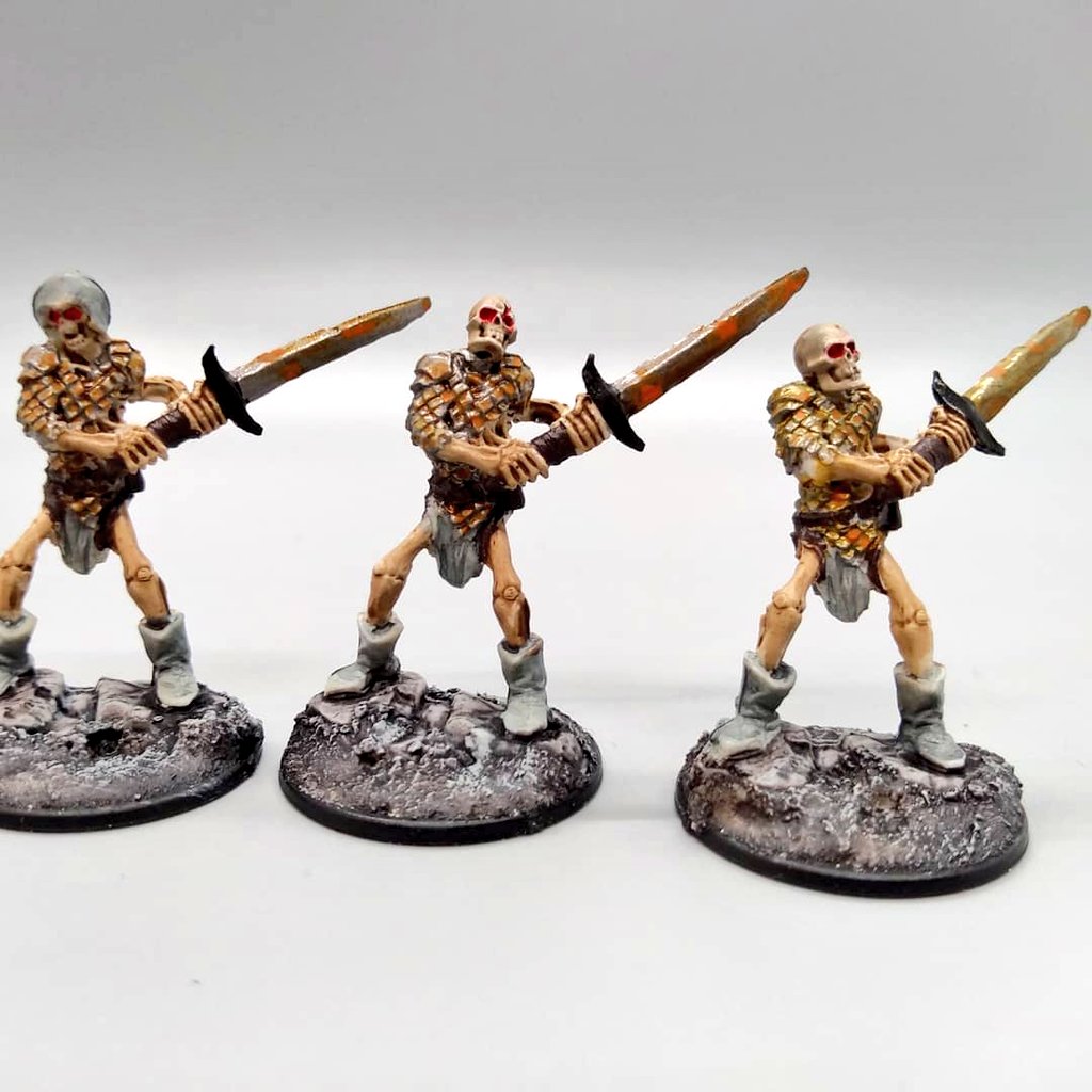 magic_minstrel's tweet photo. Skeletons

#miniatures #paintingminis #boardgames #tabletop #commissionpainter #modelpainter #brushforhire #model #mini #sculpting #painting #coolminis #fantasy #creative #undead #skeletons #citadel #gw #ttrpg #rpg #dnd #dungeonsanddragons #reaperpaints #reaperminiatures https://t.co/kpyE1R7SZQ