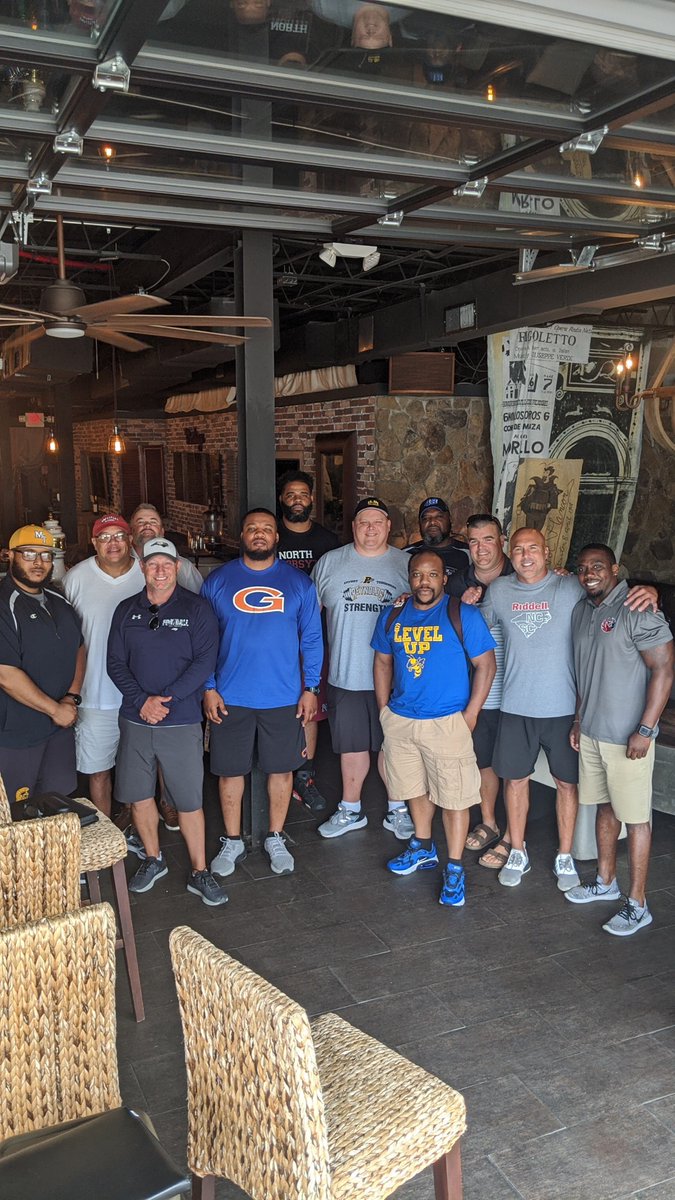 ahs_camels's tweet photo. 12 men stand together in the efforts to make a difference, to be part of the solution and not the problem. Head Football coaches in Forsyth Co. come together. We compete on tbe field but it's time we are on the same team #WEARETOGETHER https://t.co/u6zIrGLFMD