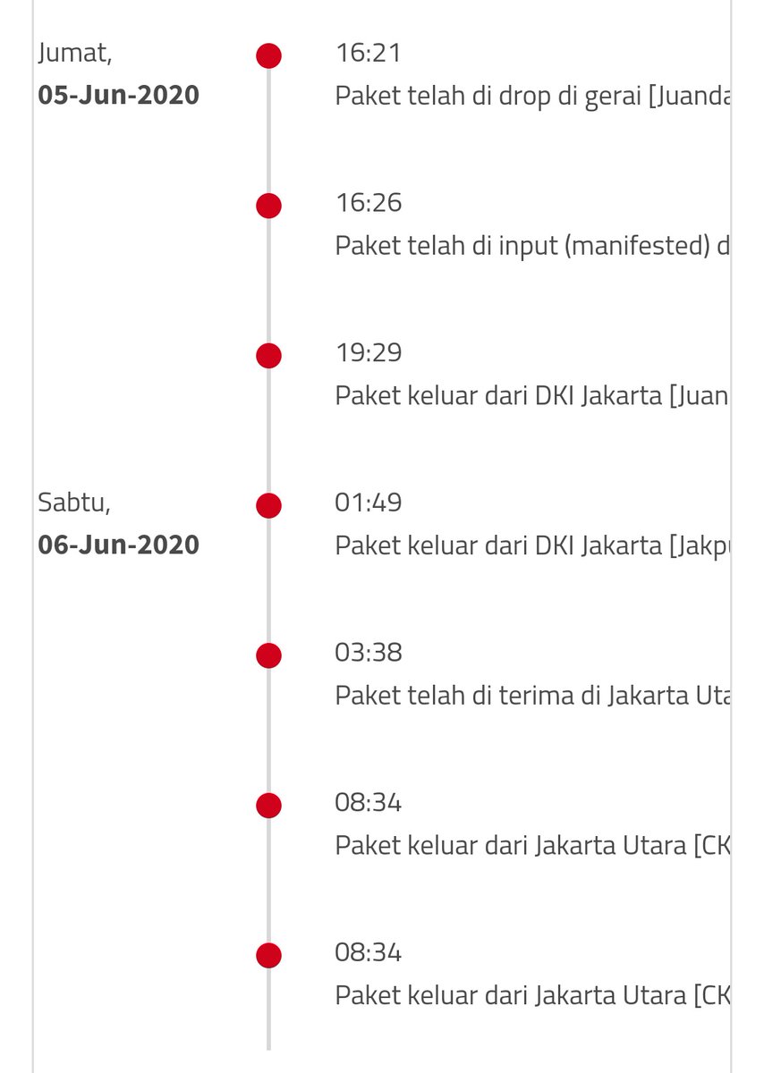 1ndralesmana's tweet photo. @sicepat_ekspres min ga ada pergerakan dari tgl 6 no resi 000423648092 https://t.co/xcbZgChe9l
