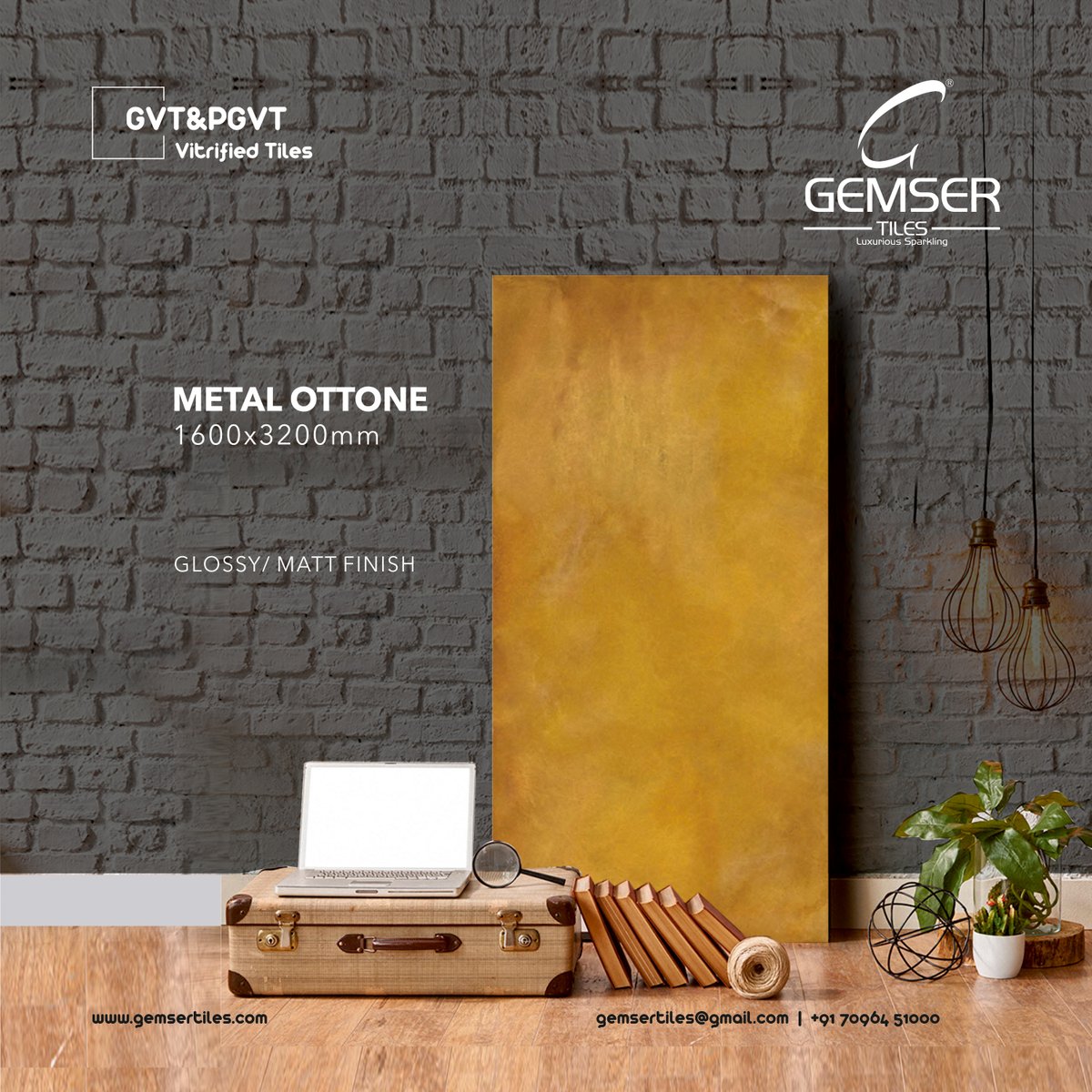 gemsertiles's tweet photo. Stylofy your home with #MetalOttone
It's available in #MattFinish and #GlossyFinish
Get your best from @gemsertiles
#gemsertiles #GVTTiles #PGVTTiles #VitrifiedTiles #floortiles #PorcelainTiles #architecture #interiordesign #flooring #decor #homedesign
https://t.co/6BsgUQLIrp https://t.co/AoElKnZAhi
