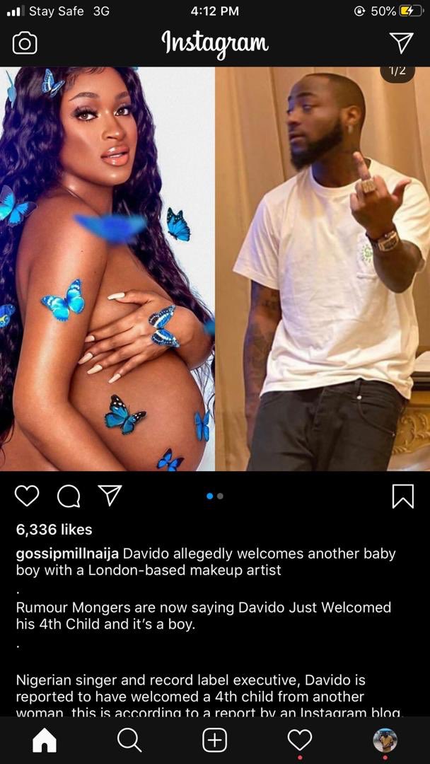 ibra_starboy's tweet photo. Congrats @davido 🍾 https://t.co/TPvH8KPys8