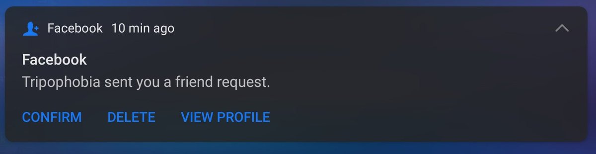 Unable to send friend request. Unable to send friend request