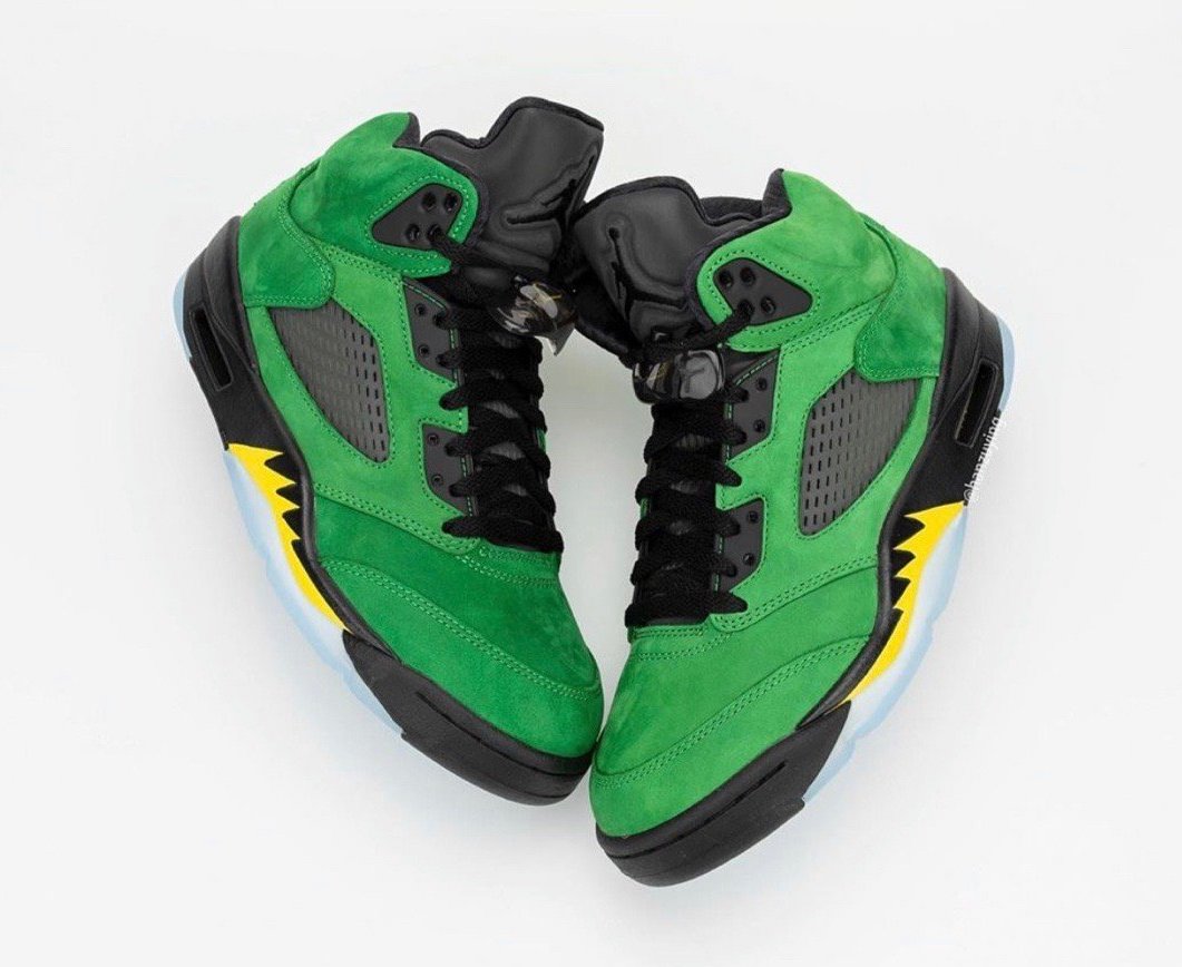 air jordan 5 oregon 2020