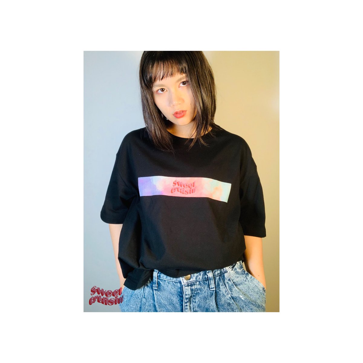 Anly Anly Anly Sweet Cruisin Tour Official Goods Sweet Cruisin Big Silhouette T Shirt Loop Ver Size M L 3 500 税込 T Co Zwkjfcqyzi 着心地最高 女の子は袖を折って着ると 夏感が増して可愛いと思い