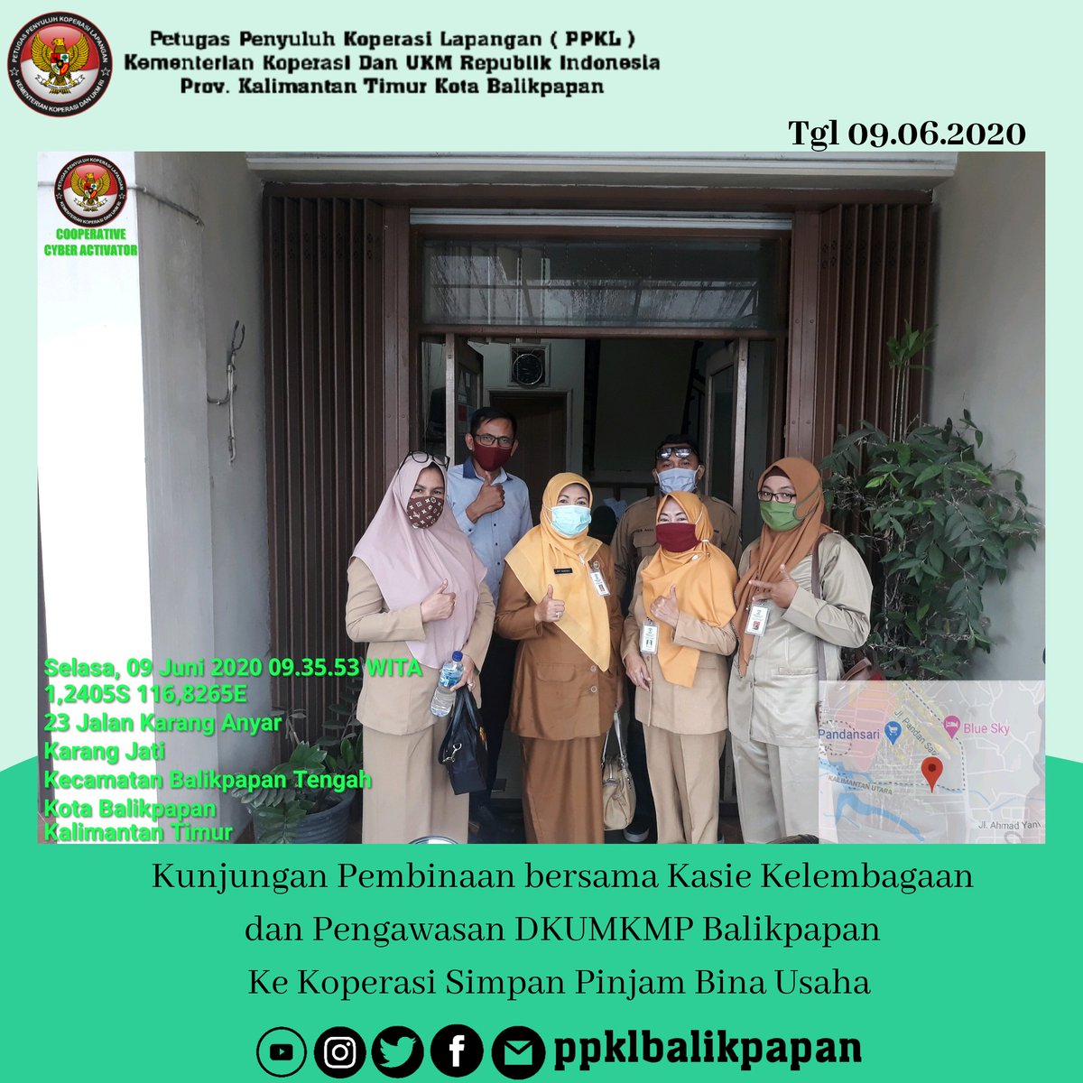 ang250679's tweet photo. Kunjungan pembinaan ke KSP Bina Usaha dan BMT Sidogiri.dengan Kasie Kelembagaan dan Pengawasan. DKUMKMP Balikpapan
#kemenkopukm
#indagkopkaltim
#dkumkmpbalikpapan
#penyuluhkoperasi
#ppklkaltim https://t.co/HYQ0RI1zqA
