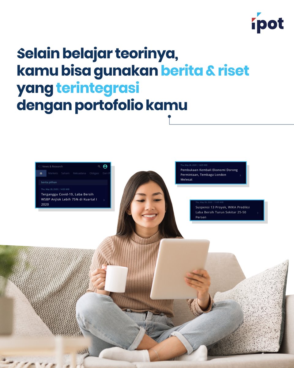 indopremier's tweet photo. Sobat IPOT,
Dalam IPOT News di app yang baru, kamu bisa menemukan berita terlengkap mengenai ekonomi dan keuangan. Nah, yang paling kerennya nih, kamu bisa langsung beli/jual saham yg ada pada artikel tersebut hanya dengan men-tap kode sahamnya
#SemuaPakaiIPOT #SemuaBisaInvestasi https://t.co/1KiLnwic9k