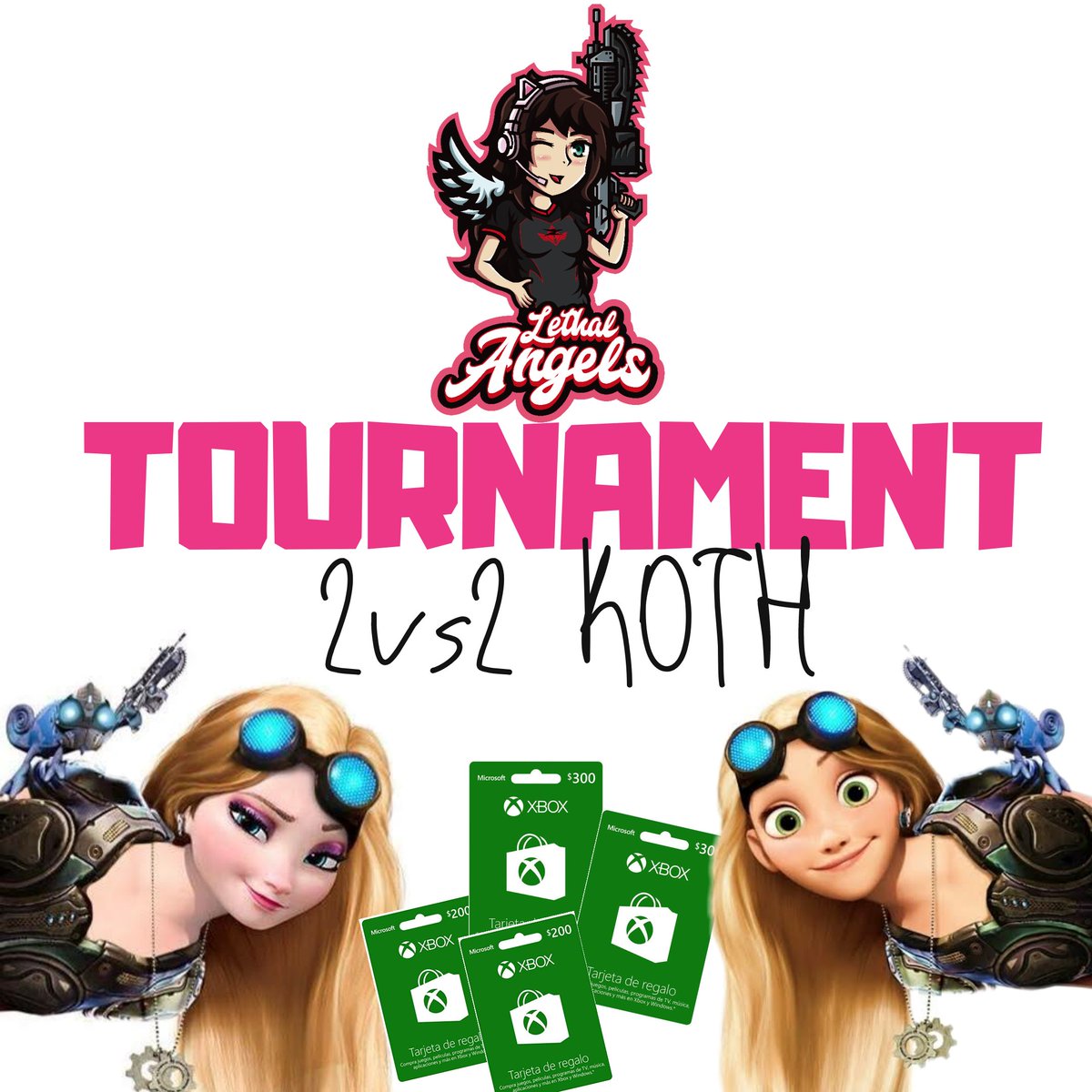 LethalAngelss's tweet photo. ¡Chicas aún quedan disponibles algunos lugares! Den RT 🎮❤

Será un mapa al azar con dos rondas.
Eliminación directa 
Requisitos para poder entrar al torneo seguirnos en Twitter
FB: Team Lethal Angels 
YT: Team Lethal Angels 
Twitch: LBLASPHEMY A 
Mandar DM con SS 🇲🇽🇨🇴🇺🇸 https://t.co/Q2fYhEIhOC