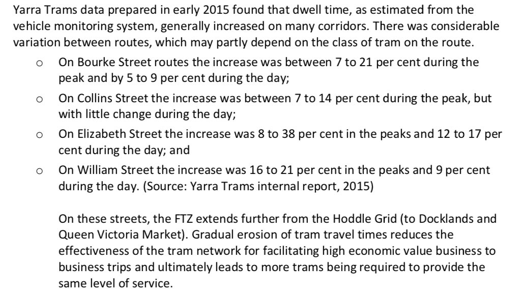 danielbowen's tweet photo. Bev McArthur made the good point that there’s a lack of good official data on the effects of the #FreeTramZone. There’s some good stuff in the Yarra Trams submission, but much of it is from unpublished reports, and it would be good to see more information https://t.co/Vd3x9T84o4 https://t.co/w50pYzIN1A