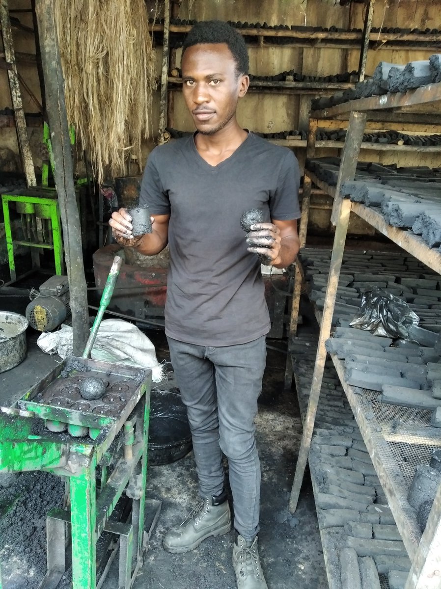 RichardMunang's tweet photo. Congratulations to @zandy_isaac  #EBAFOSA #InnovativeVolunteerism #youth actor of #Uganda
@ebafosauganda who have followed structured guidance and have started developing #briquettes to reduce dependency on charcoal and fuel wood. This is #cleanenergy #ClimateAction solution https://t.co/nUYEcUtiwy