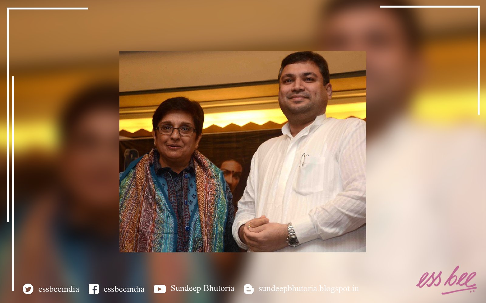 A very happy birthday to the woman who defines strength, Kiran Bedi.  