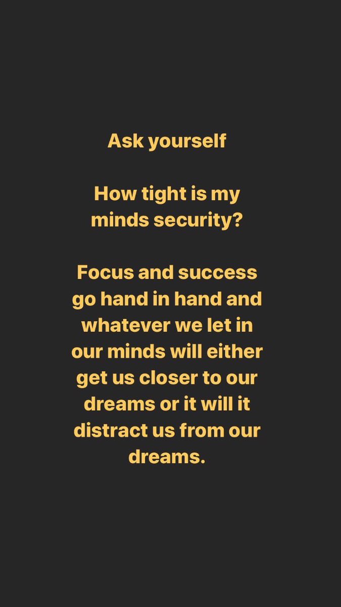 Cia_Stone's tweet photo. #focus #success #mentalsecurity https://t.co/BHGD6wO9Ja