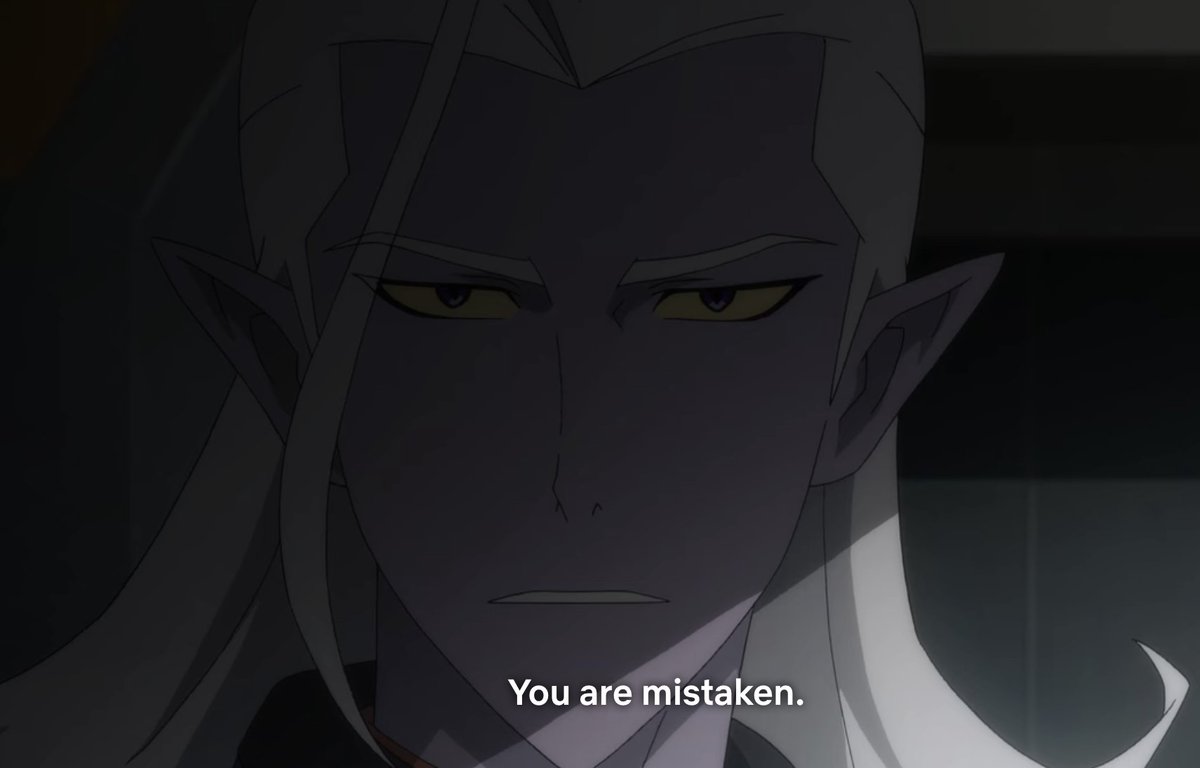 Every single man in Allura's life doubts her and her skill until the end of the show. Except for Lotor's ghost. But even then he's framed as a manipulative villain. Even though the show ALSO shows that he was a misunderstood victim of abuse who wanted peace? It's a mess.