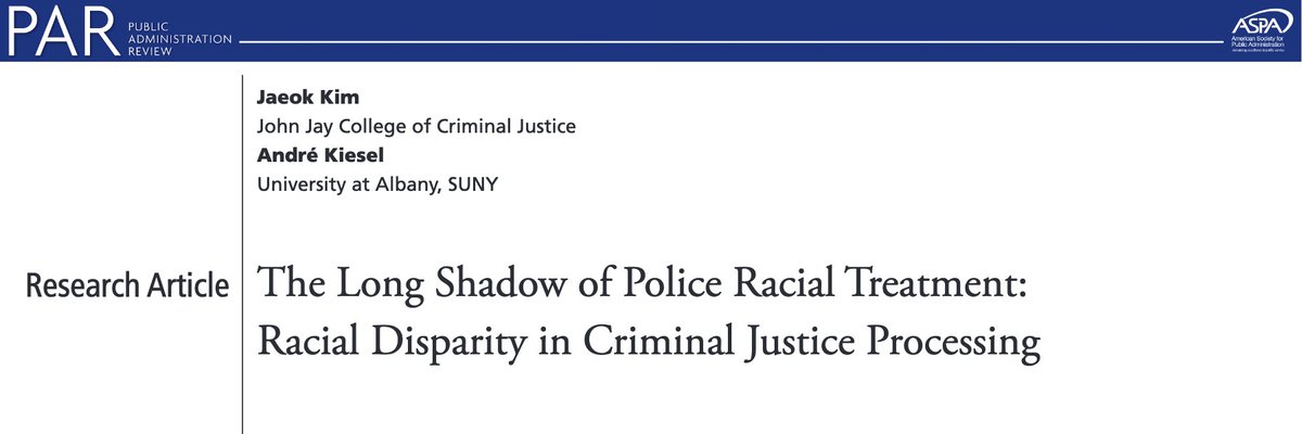 117/ "The racial disparity that exists in prison sentencing is, for the most part, already in place at arrest. Therefore, research on the disproportionately high minority representation in prison should focus on understanding arrest practices by law enforcement."