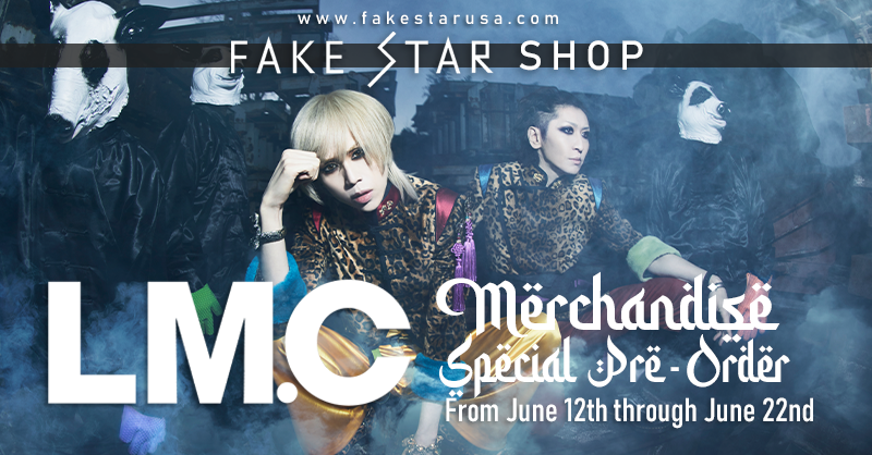 LMC_staff's tweet photo. LM.C merch will be available on the FAKE STAR Shop for US fans! Orders will be open from June 12-22. 
Info on special exclusives also coming soon! 
For more info check out FAKE STAR: 
https://t.co/aK882vTEKU https://t.co/FVQ0AJcv1C