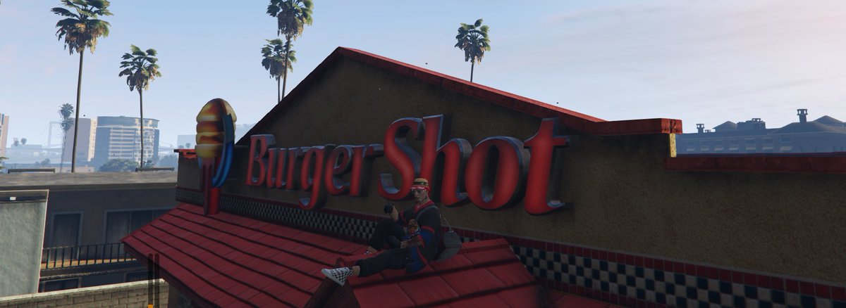 LevelV_'s tweet image. SONDAGE : plus de burgers ou plus de shots? #LevelV #GtaRp #Rp #BurgerShot