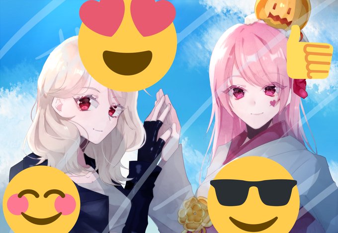 ペア画のtwitterイラスト検索結果 古い順